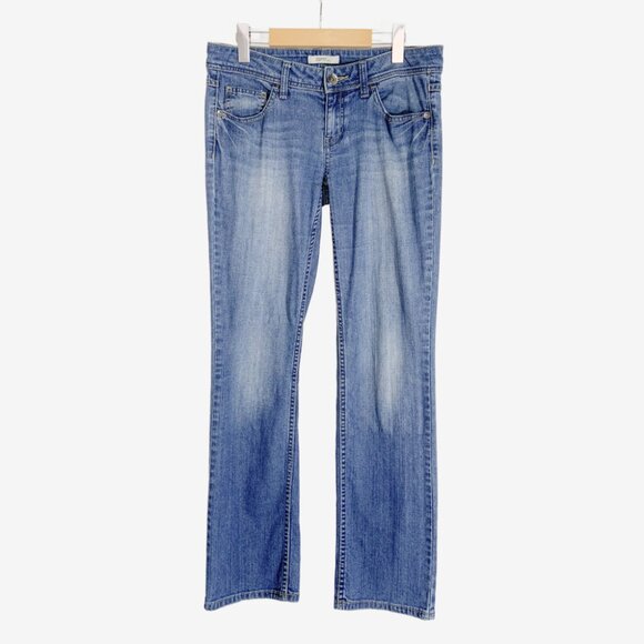 Vintage Y2K Low Rise Faded Medium Wash Jeans by Esprit / size Medium - Picture 3 of 9